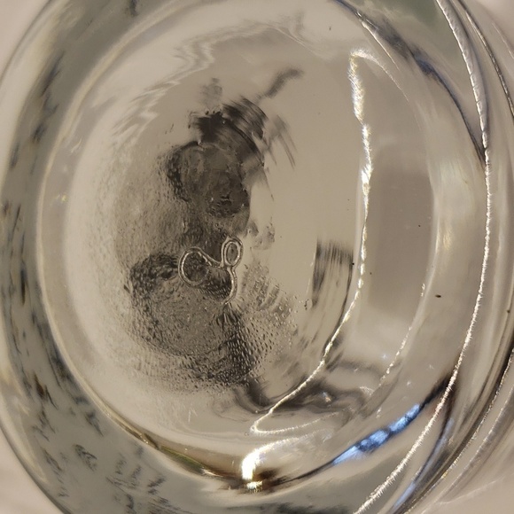 Vintage Set of 2 Frosted Glasses Tumblers Chevrolet 1913 and Rolls Royce 3"x 5.5 - Picture 4 of 4